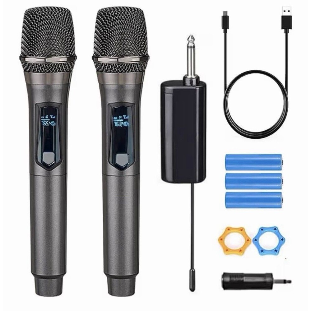 2 Pack Karaoke Microphones Wireless
